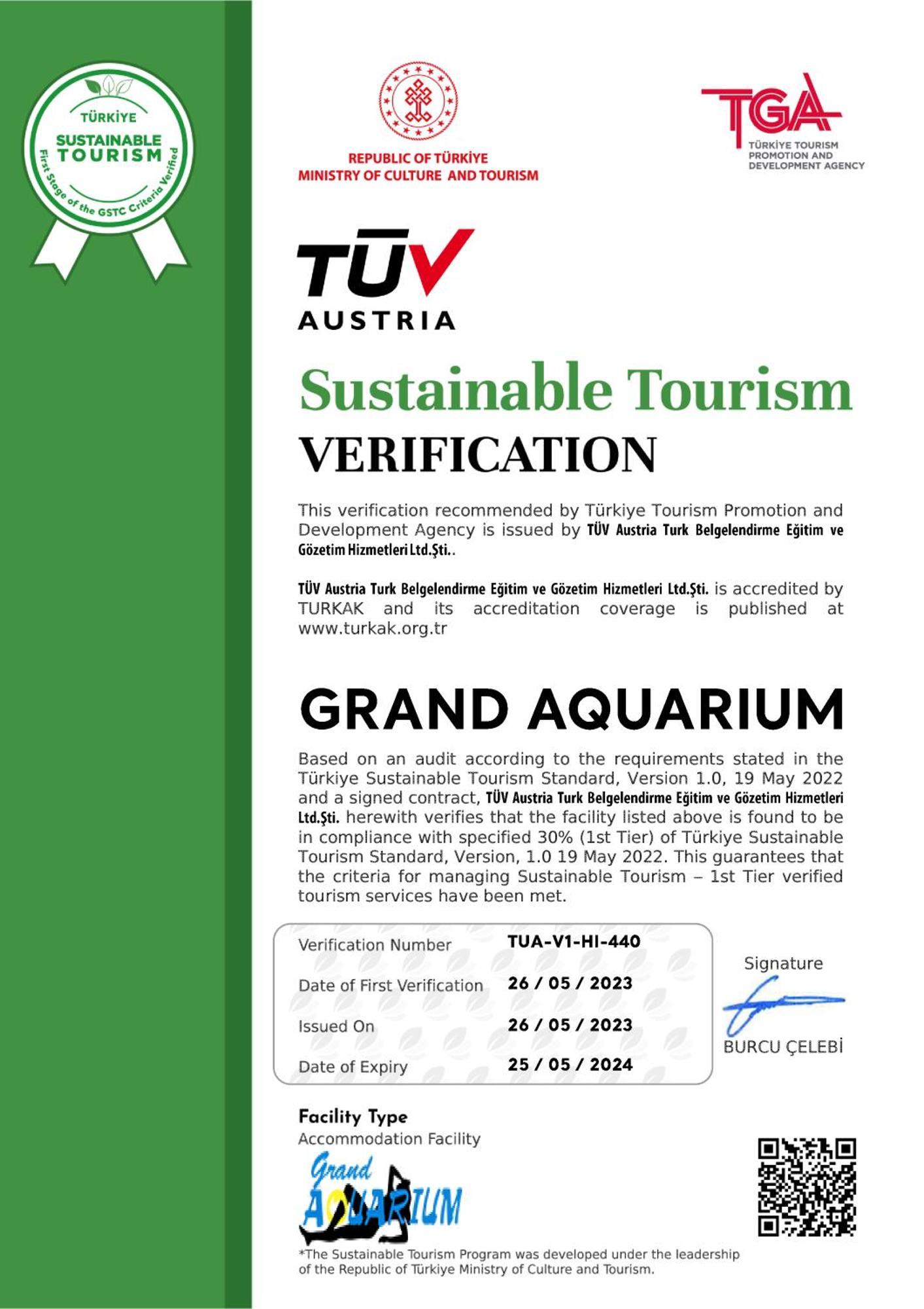 大水族馆公寓式酒店 马尔马里斯 外观 照片